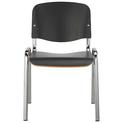 Artikelbild 2 für Nowy Styl Besucherstühle Iso Wood anthrazit Holz, 4 St., Artikelnummer 110515