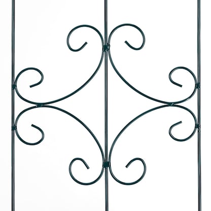 Artikelbild 7 für relaxdays Rankgitter Metall dunkelgrün rechteckig 50,0 x 180,0 cm, 2 St., Artikelnummer 450482