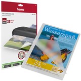 Artikelbild 1 für hama Laminierfolien glänzend für A4 80 micron, 25 St., Artikelnummer 739221