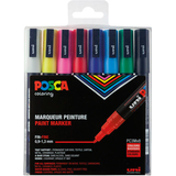 Artikelbild 1 für uni-ball POSCA PC-3M Acrylstift farbsortiert 0,9 - 1,3 mm, 8 St., Artikelnummer 749784