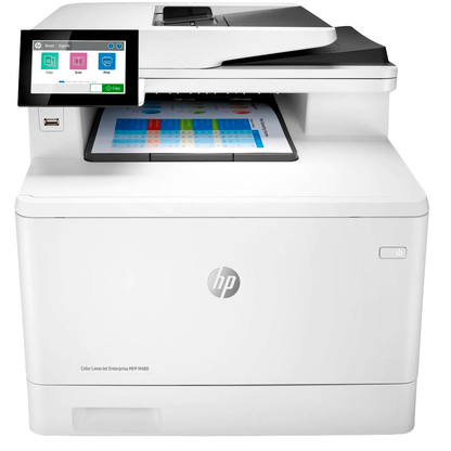 Artikelbild für HP Color LaserJet Enterprise M480f 4 in 1 Farblaser-Multifunktionsdrucker weiß, Artikelnummer 429161