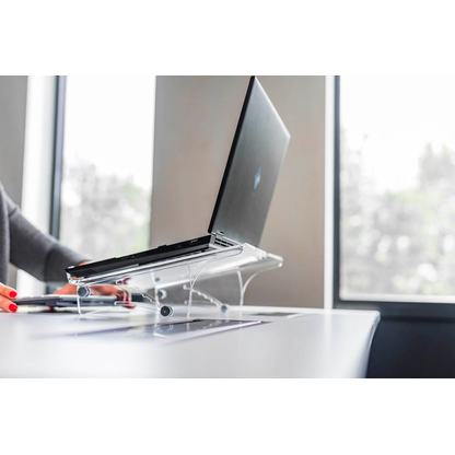 Artikelbild 2 für BAKKER ELKHUIZEN Laptop-Ständer Q-note 350 transparent, Artikelnummer 472157