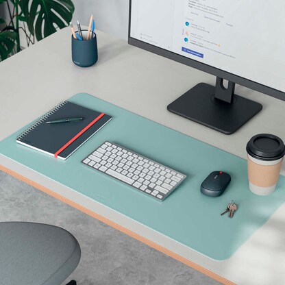 Artikelbild 8 für LEITZ Schreibtischunterlage groß mint Kunststoff 80,0 x 40,0 cm, 1 St., Artikelnummer 673869