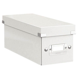 Artikelbild 1 für LEITZ CD-/DVD-Box Click & Store weiß, 1 St., Artikelnummer 694232