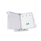 Artikelbild 1 für tarifold Sichttafelsystem 434102 DIN A4 weiß mit 10 St. Sichttafeln, 1 St., Artikelnummer 704559