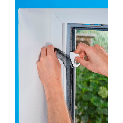 Artikelbild 4 für tesa Fliegengitter Insect Stop Comfort anthrazit 1,7 x 1,8 m, Artikelnummer 179063