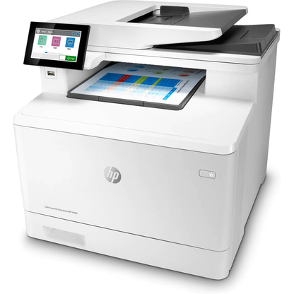 Artikelbild 2 für HP Color LaserJet Enterprise M480f 4 in 1 Farblaser-Multifunktionsdrucker weiß, Artikelnummer 429161