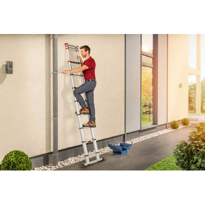 Artikelbild 13 für Hailo Teleskopleiter FLEXLINE silber 11 Sprossen, H: 322,0 cm, Artikelnummer 364493