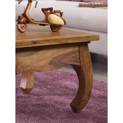 Artikelbild 6 für WOHNLING Couchtisch quadratisch Massivholz sheesham 60,0 x 60,0 x 40,0 cm, 1 St., Artikelnummer 904547