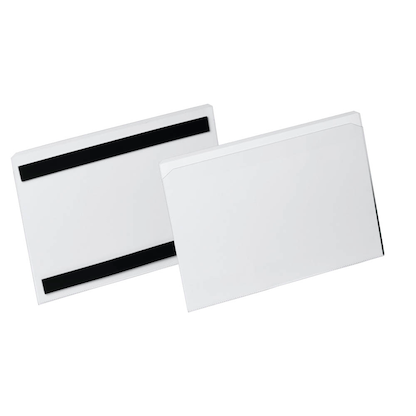 Artikelbild 2 für DURABLE Etikettentaschen HARD COVER transparent DIN A5 quer, 10 St., Artikelnummer 146716