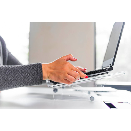 Artikelbild 3 für BAKKER ELKHUIZEN Laptop-Ständer Q-note 350 transparent, Artikelnummer 472157