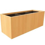 Artikelbild 1 für fm Pflanzkübel Plant Holz buche rechteckig 106,2 x 40,0 cm, 1 St., Artikelnummer 269064