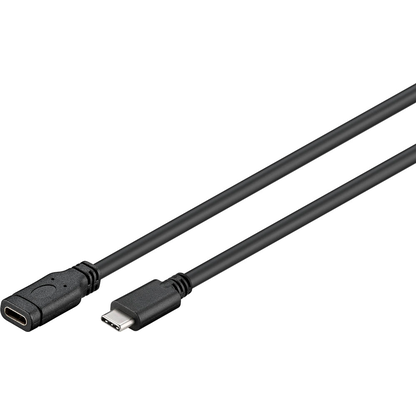 Artikelbild für goobay USB 3.1 C Kabel 1,0 m schwarz, 1 St., Artikelnummer 363777
