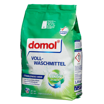 Artikelbild 6 für domol Waschmittel Pulver, 1,35 kg, Artikelnummer 538717