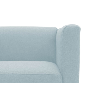 Artikelbild 6 für DOMO Collection Sessel BOB hellblau silber Stoff 72,0 cm 75,0 cm, 1 St., Artikelnummer 764544