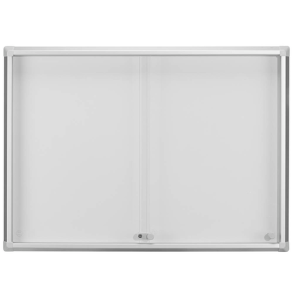 Artikelbild 3 für Showdown® Displays Schaukasten SL B1 silber 8x DIN A4 94,0 x 5,9 x 67,5 cm, 1 St., Artikelnummer 268971