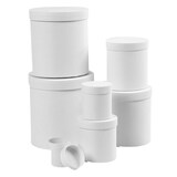 Artikelbild 1 für Creativ Company Geschenkboxen-Set weiß, 1 Set, Artikelnummer 232479