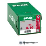 Artikelbild 1 für SPAX® Universalschrauben Z2 Halbrundkopf WIROX 0231010400165 4 mm x 16 mm, 1.000 St., Artikelnummer 394659