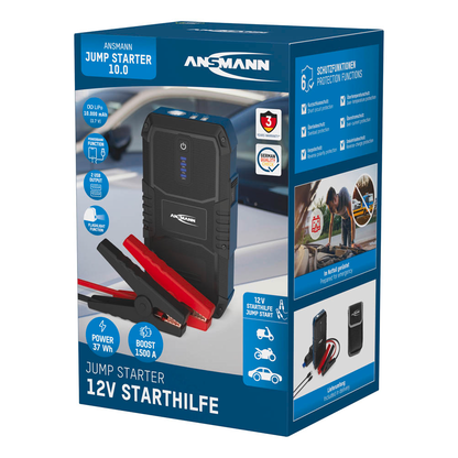 Artikelbild 8 für ANSMANN Jump Starter 10.0 Starthilfekabel, Artikelnummer 629299