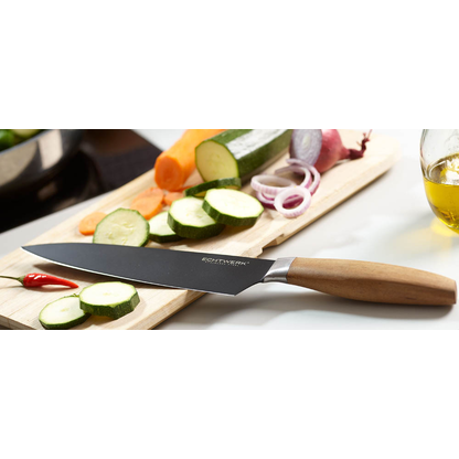 Artikelbild 5 für Echtwerk Kochmesser Classic Black Edition schwarz, Klinge: 20,3 cm, 1 St., Artikelnummer 649818