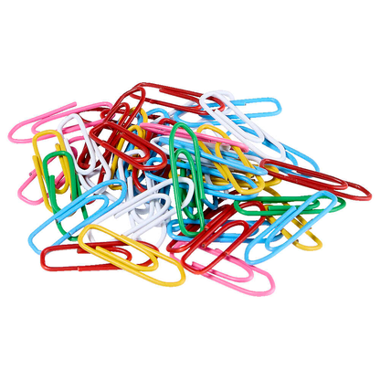 Artikelbild 4 für DONAU Büroklammern farbsortiert kunststoffüberzogen, 150 St., Artikelnummer 694046