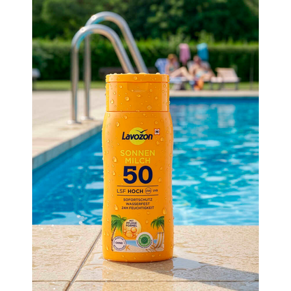 Artikelbild 4 für Lavozon LSF 50 Hoch Sonnenmilch 200 ml, Artikelnummer 987317