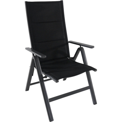 Artikelbild für greemotion Klappstuhl mit Armlehnen greemotion Grenada anthrazit, 1 St., Artikelnummer 423394