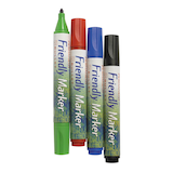 Artikelbild 1 für BALLOGRAF® Friendly Fine Permanentmarker-Set farbsortiert 1,5 - 3,0 mm, 4 St., Artikelnummer 164519
