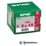 Artikelbild 1 für SPAX® Universalschrauben Z2 Halbrundkopf WIROX 0231010350155 3,5 mm x 15 mm, 1.000 St., Artikelnummer 394666