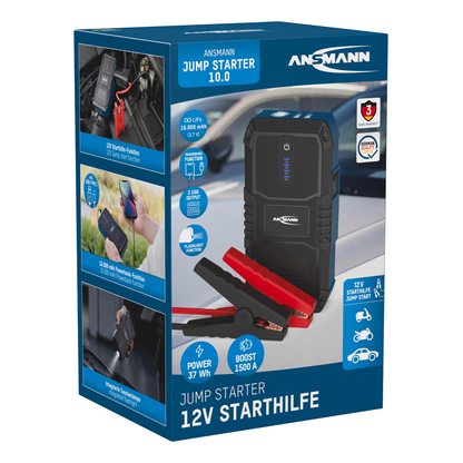 Artikelbild 2 für ANSMANN Jump Starter 10.0 Starthilfekabel, Artikelnummer 629299