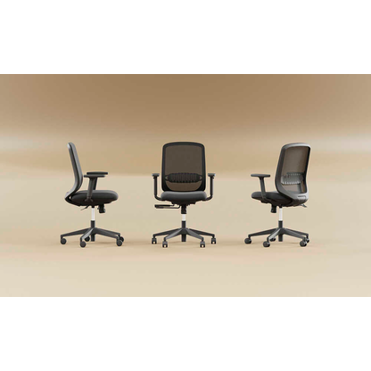 Artikelbild 11 für Nowy Styl Bürostuhl Vienna Mesh Stoff schwarz, Gestell schwarz, Artikelnummer 764559