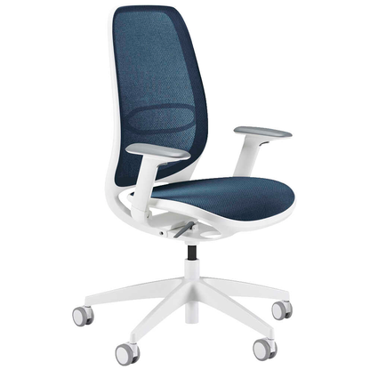 Artikelbild für sedus Bürostuhl se:air, AI-821/008 Stoff blau, Gestell weiß, Artikelnummer 769139