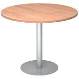 Artikelbild 1 für HAMMERBACHER Bistrotisch rund Spanplatte nussbaum 100,0 x 100,0 x 74,0 cm, 1 St., Artikelnummer 587028