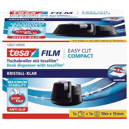 Artikelbild 5 für tesa Tischabroller Compact schwarz, Artikelnummer 151076