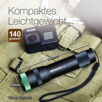 Artikelbild 16 für GP CR42 LED Taschenlampe schwarz, 1 St., Artikelnummer 337164
