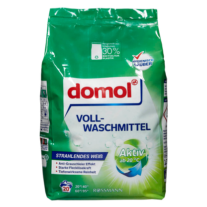 Artikelbild 2 für domol Waschmittel Pulver, 1,35 kg, Artikelnummer 538717