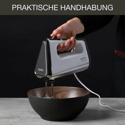 Artikelbild 3 für KRUPS Mix 9000 Handmixer weiß/silber 750 W, Artikelnummer 632477