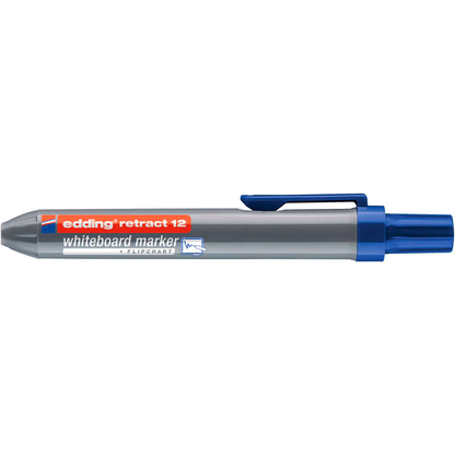 Artikelbild 3 für edding retract 12 Whiteboard-Marker blau 1,5 - 3,0 mm, 1 St., Artikelnummer 476155