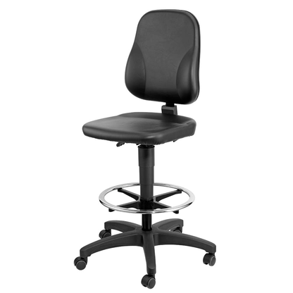 Artikelbild 3 für bimos Arbeitsdrehstuhl schwarz Kunstleder, Artikelnummer 475754