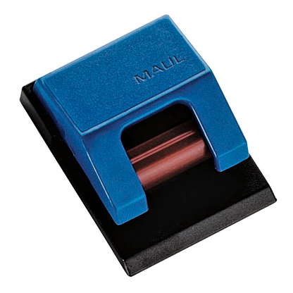 Artikelbild für MAUL S Rollenclips blau selbstklebend, Wandmontage, 10 St., Artikelnummer 535272
