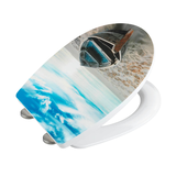 Artikelbild 1 für WENKO WC-Sitz mit Absenkautomatik Boat High Gloss blau, 1 St., Artikelnummer 813417