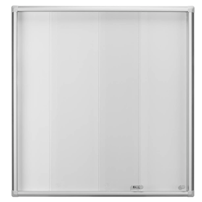 Artikelbild 3 für Showdown® Displays Schaukasten SL B1 silber 12x DIN A4 94,0 x 5,9 x 98,2 cm, 1 St., Artikelnummer 268983