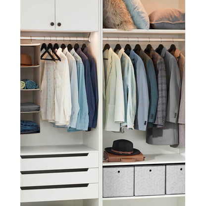 Artikelbild 3 für SONGMICS Kleiderbügel schwarz, 10 St., Artikelnummer 290427