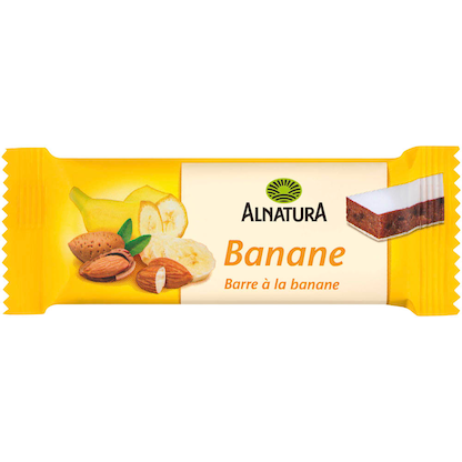 Artikelbild für ALNATURA Bio Fruchtriegel Banane-Mandel 40,0 g, Artikelnummer 295149