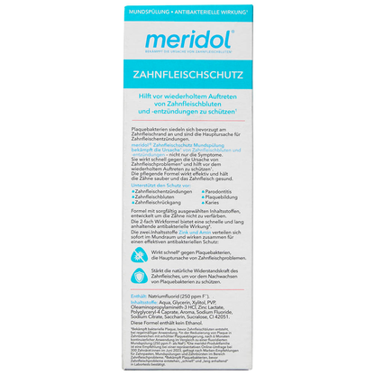 Artikelbild 10 für meridol ZAHNFLEISCHSCHUTZ Mundspülung 400 ml, Artikelnummer 421497