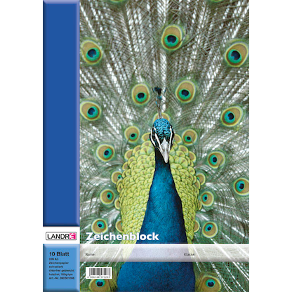 Artikelbild 3 für LANDRÉ® Zeichenblock DIN A3 100 g/qm, 10 Blatt, 1 Block, Artikelnummer 486302