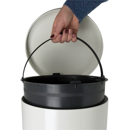 Artikelbild 3 für helit the knight Kosmetikeimer 5,0 l weiß, 1 St., Artikelnummer 261224