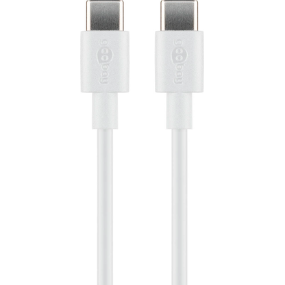 Artikelbild 2 für goobay USB C 2.0 Kabel 0,5 m weiß, 1 St., Artikelnummer 364374