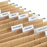 Artikelbild 1 für Beschriftungsschilder für Hängeregister weiß, 250 St., Artikelnummer 679407