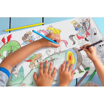 Artikelbild 6 für inFO Malrolle Märchen 80 g/qm, 30,0 cm x 4,0 m, Artikelnummer 510014